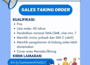 Lowongan Kerja Artaboga (OT Group) Manado & Bitung: Posisi Sales Taking Order
