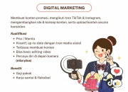 Lowongan Kerja Digital Marketing di Tosca Manado: Gabung Bareng Tim Kreatif Kami!