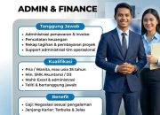 Lowongan Kerja Admin & Finance di PT Adhitama Indonesia – Segera Daftar!