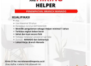 Lowongan Kerja Importa Group: Helper (Branch Manado)