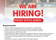 Lowongan Kerja Front Office Admin di Lion Hotel & Plaza Manado (Lion Group)