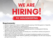 Lowongan Kerja PIC Housekeeping di Lion Hotel & Plaza Manado (Lion Group)