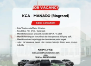 Lowongan Kerja Sales Consultant Wuling Kumala Group – Manado