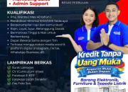 Lowongan Kerja Tridjaya Elektronik & Motor Manado: Sales & Admin Support