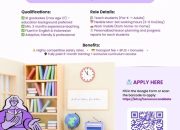 Lowongan Kerja Guru Privat Full-Time di Manado: Gabung Bersama HomeRun Learning!
