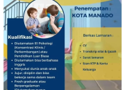 Lowongan Kerja Floortime Therapist di Shine A Lite Clinic – Penempatan Manado