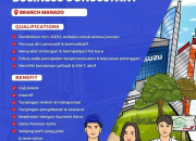 Lowongan Kerja Astra Isuzu Manado: Posisi Business Consultant