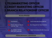 Lowongan Kerja PT Mandiri Andalan Utama: Peluang Karier di Berbagai Kota!