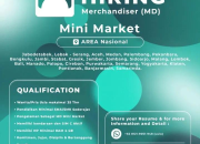Lowongan Kerja Merchandiser (MD) Mini Market PT Arudam Lintas Komunikasi Area Manado dan Nasional (SMA/SMK) 2026