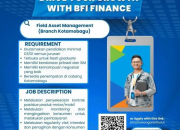 Lowongan Kerja BFI Finance Kotamobagu