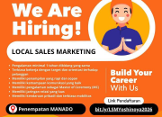 Lowongan Kerja Local Sales Marketing Yoshinoya Manado Terbaru 2026