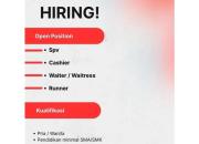 Lowongan Kerja Raja Oci: Dibuka Posisi SPV, Kasir, Waiter/Waitress, dan Runner