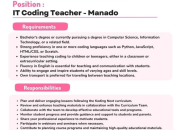 Lowongan Kerja IT Coding Teacher di Manado – Bergabunglah Bersama Koding Next!