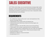 Lowongan Kerja Sales Executive PT Pelita Artha Niaga – Penempatan Manado