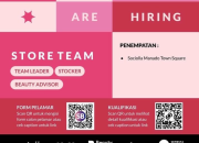 Lowongan Kerja Sociolla Manado Town Square: Gabung Bersama Store Team Kami!