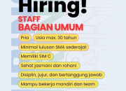 Lowongan Kerja Samrat Medika Manado: Staff Bagian Umum (Terbaru 2026)