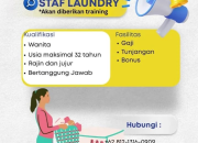 Lowongan Kerja Staf Laundry di Manado: Peluang Karir Menarik di Bahu, Malalayang