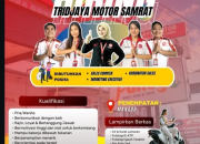 Lowongan Kerja Manado: Tridjaya Motor Samrat Buka Posisi Sales & Marketing