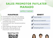 Lowongan Kerja Manado PT Bermuda Communication
