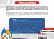Lowongan Kerja Bintang Group: Posisi Team Leader Cashier (Penempatan Manado Paniki)
