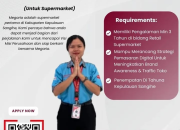 Lowongan Kerja Digital Marketing Manager Megaria Supermarket
