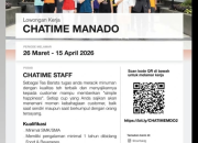 Lowongan Kerja Chatime Manado Rekrutmen Chatime Staff (Tea Barista)