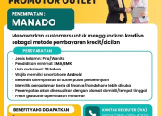 Lowongan Kerja Promotor Outlet Kredivo Manado – Gaji Pokok & Insentif Menarik!