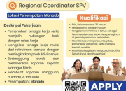 Lowongan Kerja Regional Coordinator SPV di PT Sejahtera Mitra Solusi (Manado)
