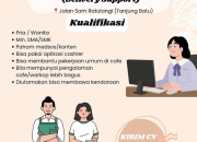 Lowongan Kerja Cafe di Tanjung Batu: Waiters, Cashier, dan Admin Operation