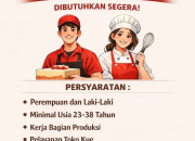 Lowongan Kerja Kartini Modern Cake Manado Dibutuhkan Tenaga Produksi & Pelayanan