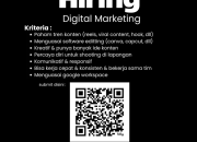 Lowongan Kerja Digital Marketing SAN Management