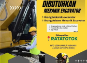 Lowongan Kerja Mekanik Excavator & Asisten Mekanik di PT. Devin Karya Jaya – Ratatotok