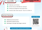 Lowongan Kerja Manado: Sales Promotion Girl (SPG) di Astra Otoparts Group