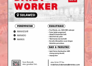 Lowongan Kerja Miniso Sulawesi 2026: Posisi Daily Worker di Makassar, Manado, dan Maros