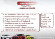 Lowongan Kerja Honda Kumala Group Manado