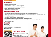 Lowongan Kerja Radikari: Server, Cashier, dan Cook (Kitchen) di Balikpapan & Manado