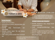 Lowongan Kerja Terapis Spa Manado di Marketing Highlands (Mei 2026)