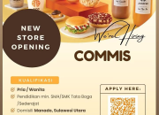 Lowongan Kerja J.CO Donuts & Coffee Manado Terbaru: Cari Commis & Crew Store!