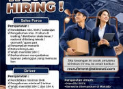 Lowongan Kerja PT Semeru Teknindo Lestari (STL) Penempatan Manado