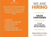 Lowongan Kerja Sales Canvasser di Infinity Plus One (IP1)