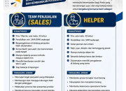 Lowongan Kerja PT BSM Manado: Posisi Sales dan Helper Terbaru