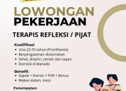 Lowongan Kerja Uru-Uru Reflexology Manado