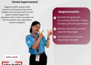 Lowongan Kerja Megaria Sangihe: Dicari Accounting Staff Supermarket