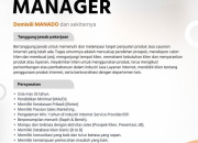 Lowongan Kerja PT Citra Agung Mestika (IP1) Penempatan Manado