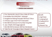 Lowongan Kerja Honda Kumala Group (Manado)