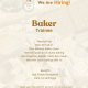 Lowongan Kerja Baker Trainee di Wynnis’s Cake