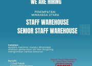 Lowongan Kerja PT Setra Praba Perkasa Terbaru 2026: Cari Staff Warehouse & Senior Staff Warehouse!