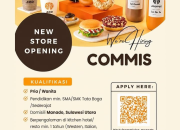 Lowongan Kerja Manado: J.CO Donuts & Coffee Buka Loker Commis untuk Cabang Baru