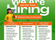 Lowongan Kerja PT Hijau Bumi Indonesia (HBI) Penempatan Sulawesi Utara & Gorontalo