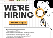 Lowongan Kerja Kitchen Helper di KOEL Bakery & Cafe / IAM Kopitiam (Full Time)